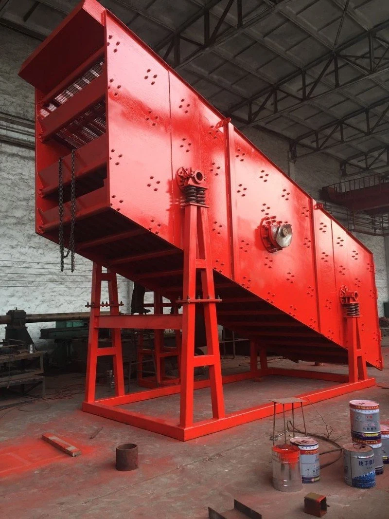 Heavy Duty Sieving Machine Vibrating Screen for Stone Crushing Plant